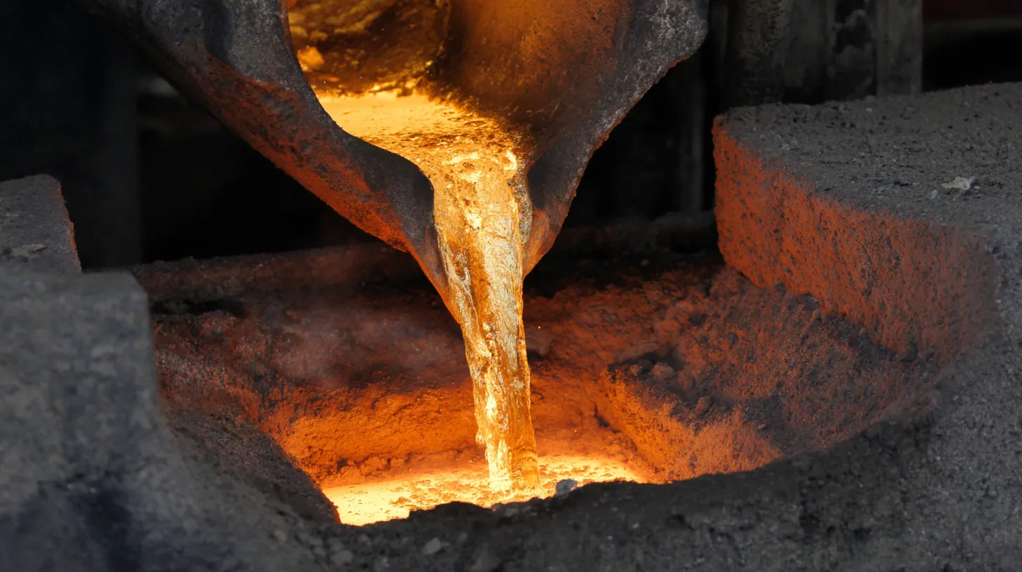 Lead smelting and refining process at FUNMETAL rotary furnace facility